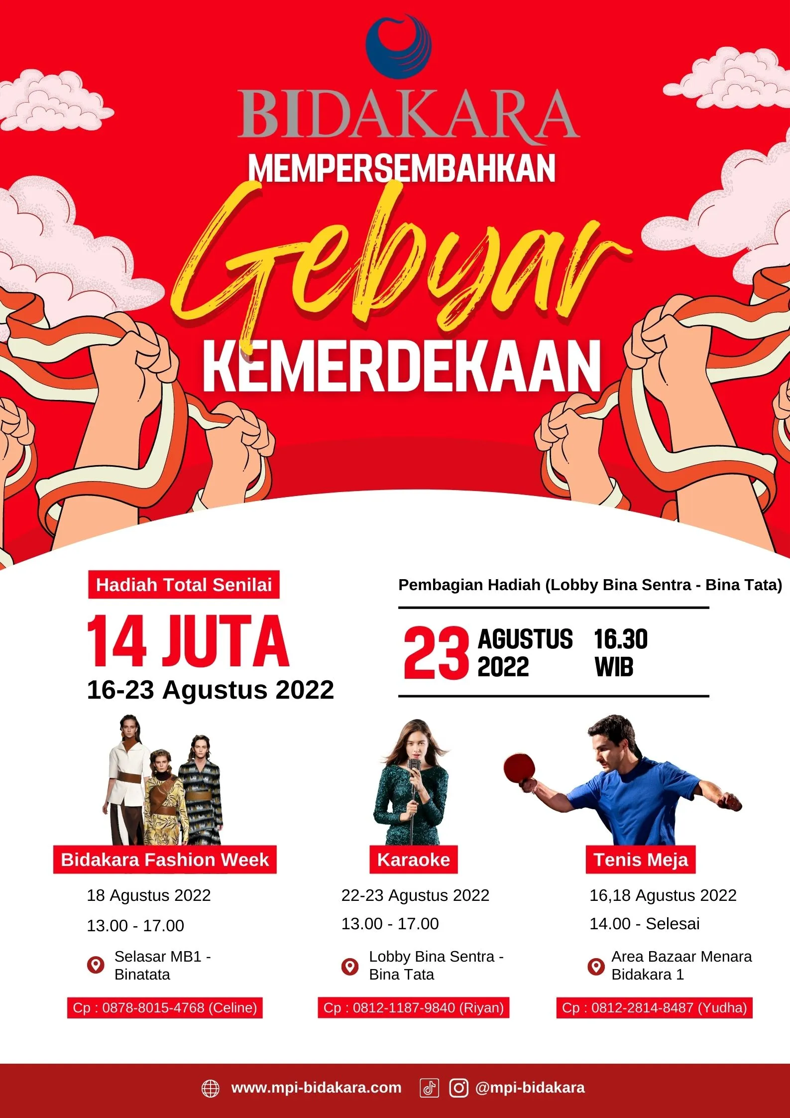 HUT Indonesia Ke-77 di Menara Bidakara